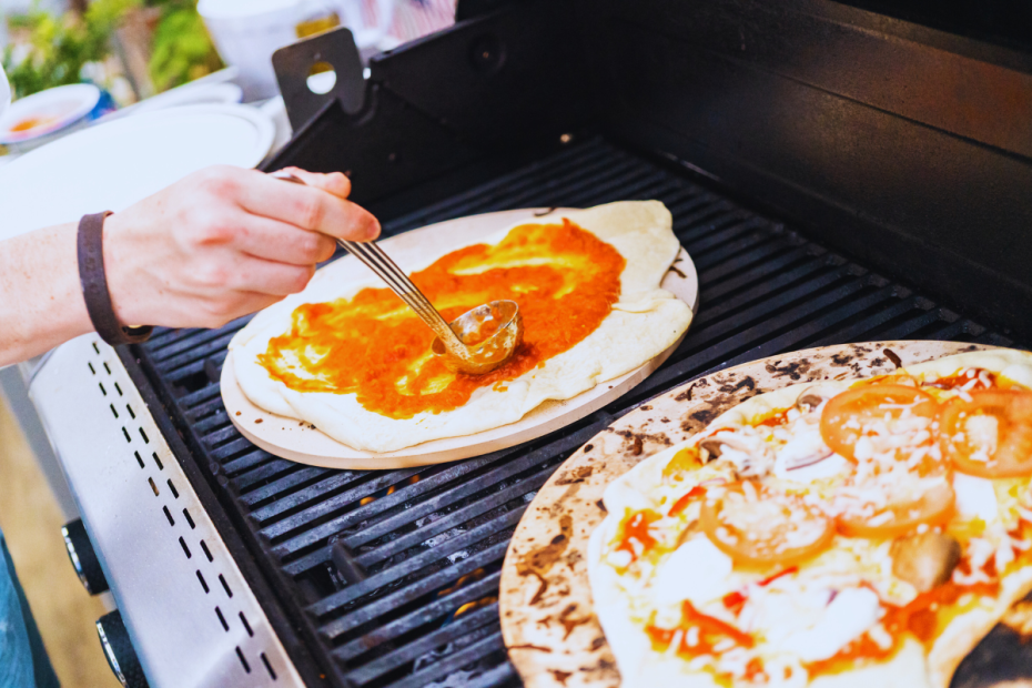 Receita de Pizza de Forno ou Churrasqueira